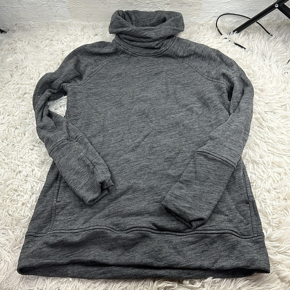 Lululemon To You Tunic Heathered Core Dark Grey - Picture 1 of 7